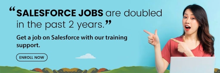 Salesforce jobs are doubled in the past 2 years, get enrolled for the free demo at crs info solutions