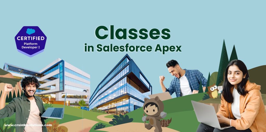 What are classes in Apex programming?