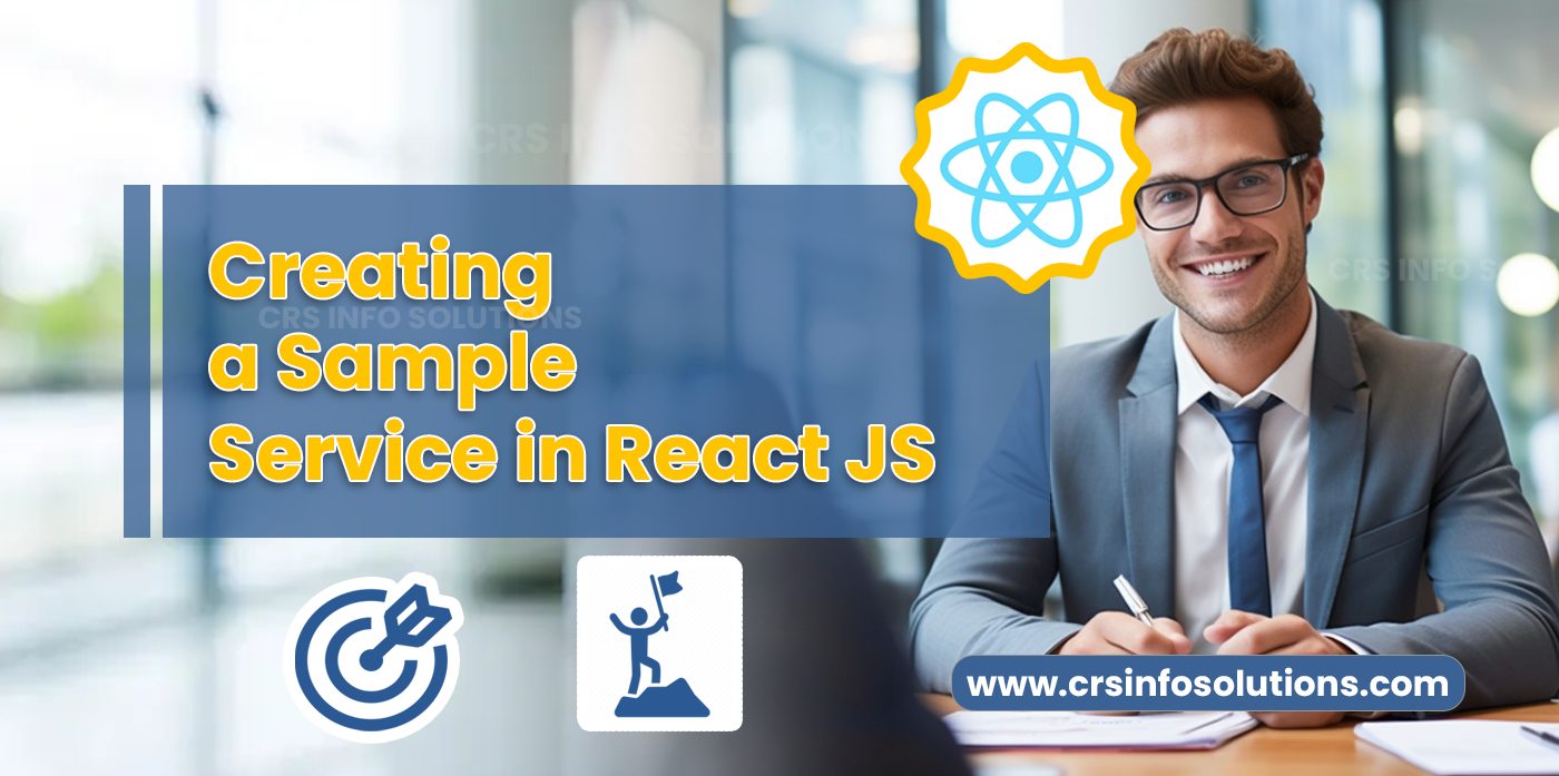Creating a Sample Service in React JS
