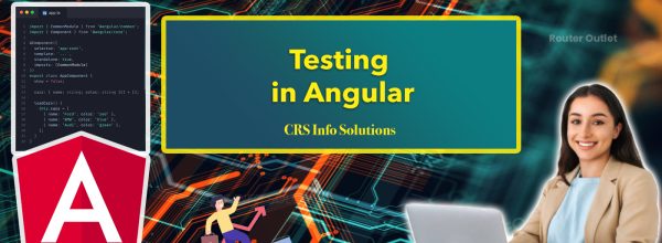 Testing in Angular