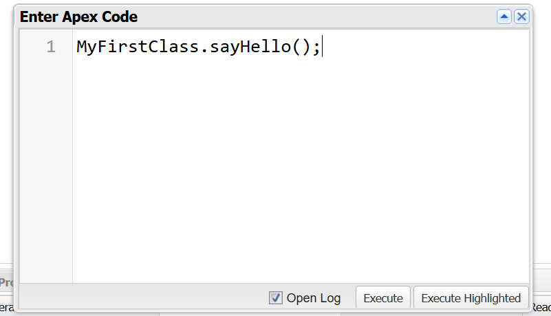 Getting Started with Writing Code in Salesforce Developer Console